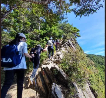 圖片:謝謝青少年提供於合歡山所攝之照片